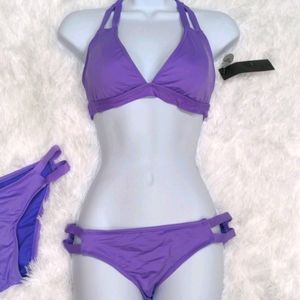 Two piece lavender bikini